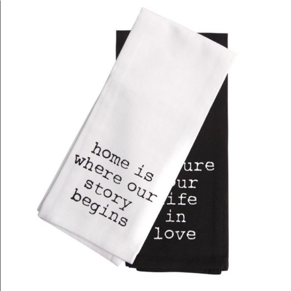 Kitchen Towel with Soft Twill Joseph A Story & Love - 2 Piece